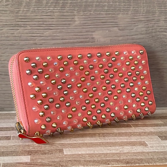 Christian Louboutin Panettone Spiked leather wallet - Picture 4 of 14